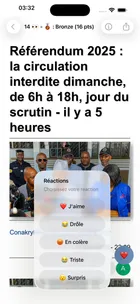 Capture d'écran 2 de Actu Guinée