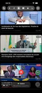 Capture d'écran 2 de Actu Gabon
