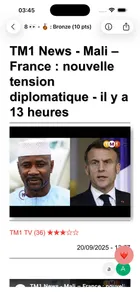 Capture d'écran 3 de Actu Mali