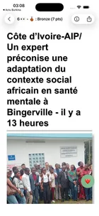 Capture d'écran 4 de Actu Côte d'Ivoire