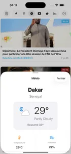 Capture d'écran 4 de Actu Sénégal