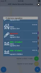 Capture d'écran 4 de Alerte Prévention au Sénégal