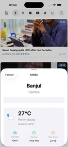 Capture d'écran 4 de Actu Gambia