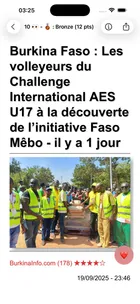 Capture d'écran 4 de Actu Burkina Faso