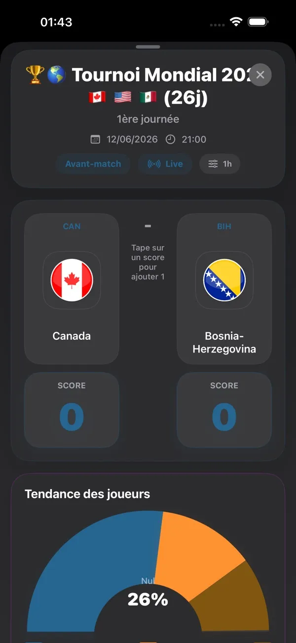 Capture d'écran 4 sur 6 de WeCanPronos