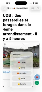 Capture d'écran 5 de Actu Gabon