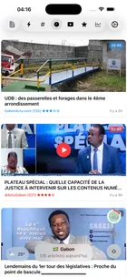 Capture d'écran 6 de Actu Gabon